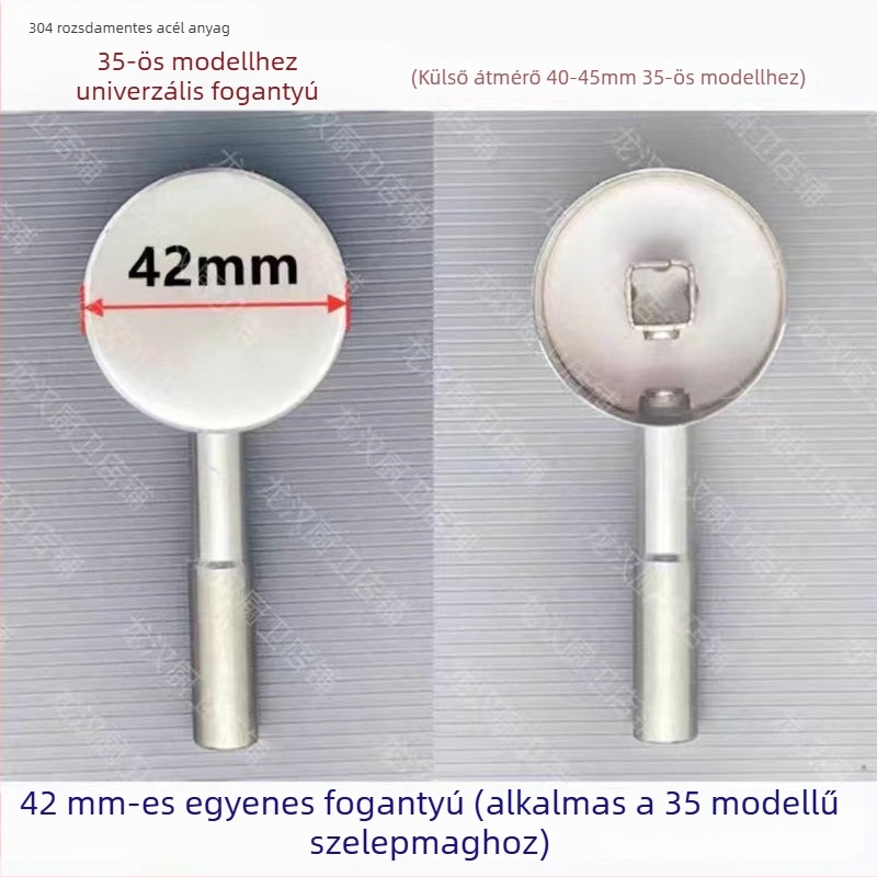 Rozsdamentes acélból készült konyhai csap kapcsoló fogantyúval – meleg/hideg keverő szeleptest, többirányú működés, modern minimalista stílus
