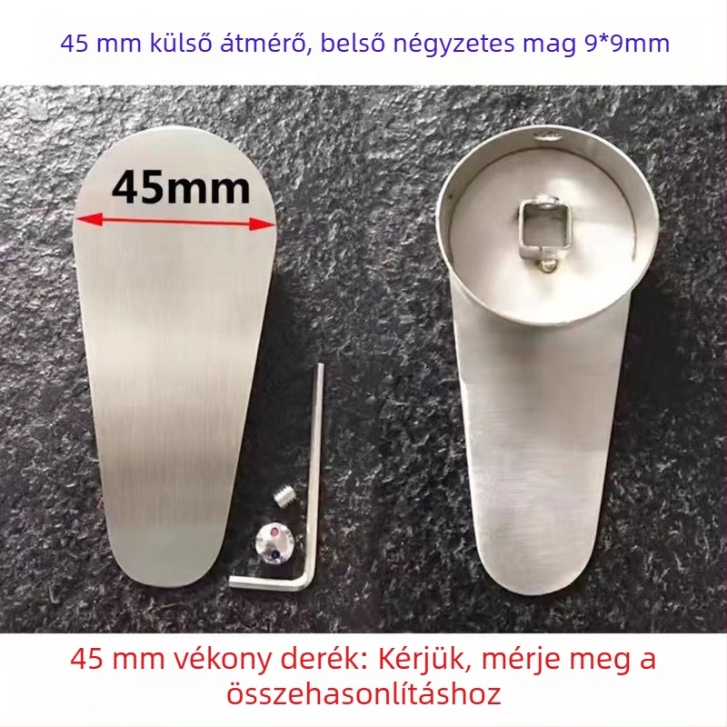 Rozsdamentes acélból készült konyhai csap kapcsoló fogantyúval – meleg/hideg keverő szeleptest, többirányú működés, modern minimalista stílus