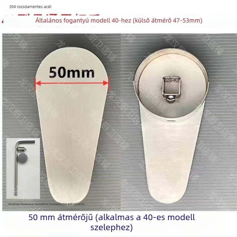 Rozsdamentes acélból készült konyhai csap kapcsoló fogantyúval – meleg/hideg keverő szeleptest, többirányú működés, modern minimalista stílus