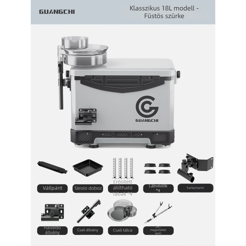 Horgász doboz – selyem anyag – kapacitás kevesebb mint 9