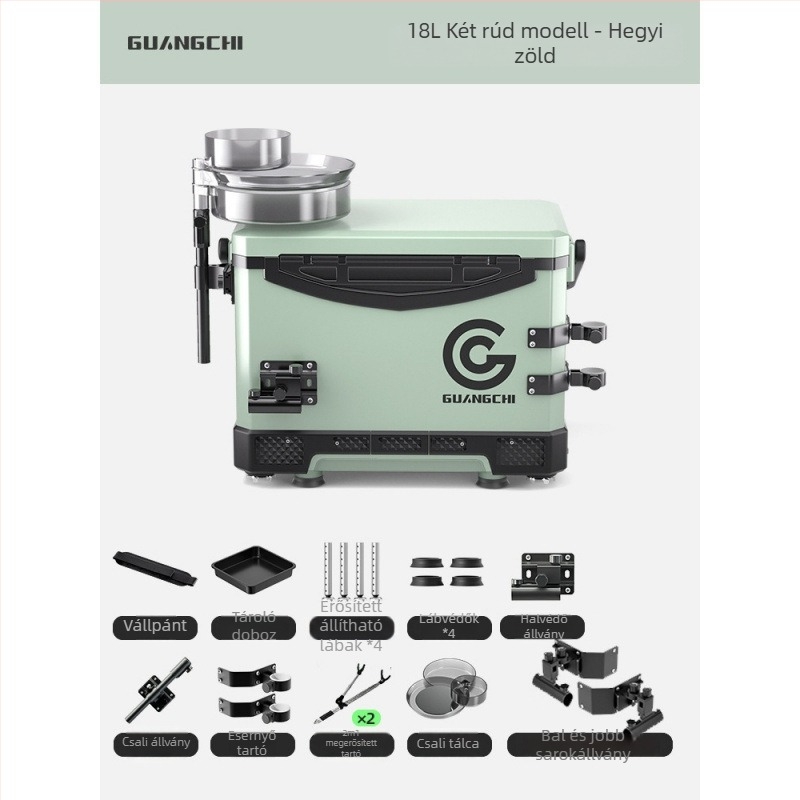 Horgász doboz – selyem anyag – kapacitás kevesebb mint 9