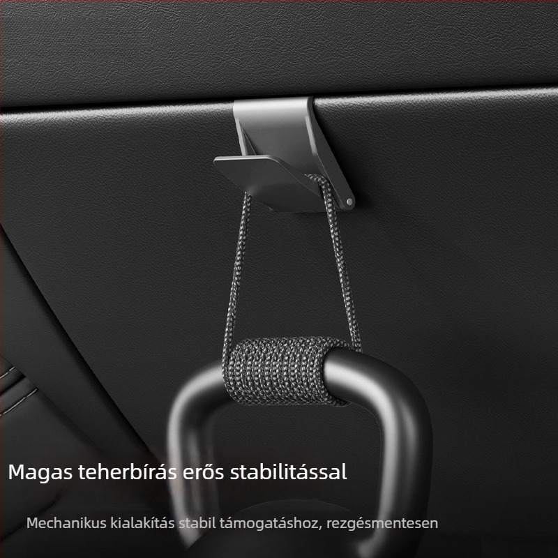 Tesla Model Y2/YL-hez való kesztyűtartó horog – ABS anyag, snap-on rögzítés, középkonzolhoz