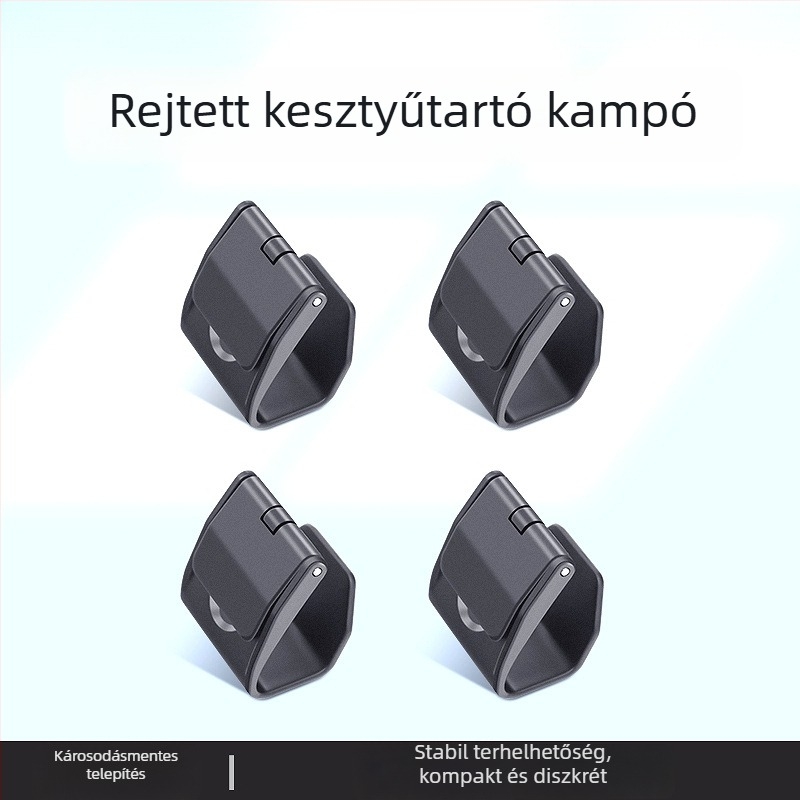 Tesla Model Y2/YL-hez való kesztyűtartó horog – ABS anyag, snap-on rögzítés, középkonzolhoz