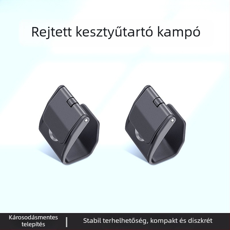 Tesla Model Y2/YL-hez való kesztyűtartó horog – ABS anyag, snap-on rögzítés, középkonzolhoz