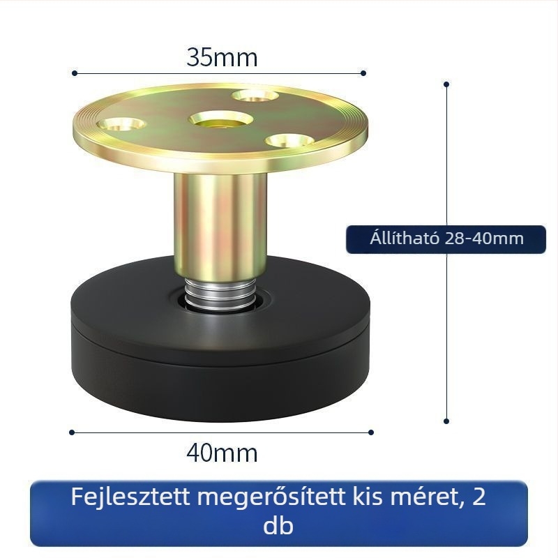 Asztalláb-emelők, állítható magasság, rozsdamentes acélból, modern minimalista stílus, Strength factory