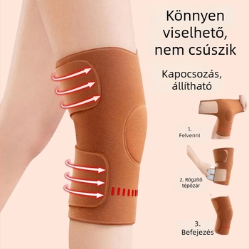 Térdvédők dupla oldalú fleece bevonattal, Velcro záródással, felnőtteknek – jóga