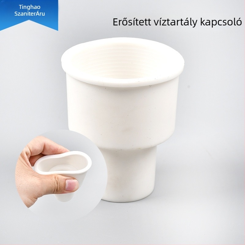 Gumi tömítőgyűrű squat WC-hez – dugó a lefolyóhoz, vízbetáp/beömlő, szerelés