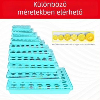 3D négy az egyben asztali sakkjáték csúszófedéllel a tároláshoz, műanyagból, szülő-gyermek interakció