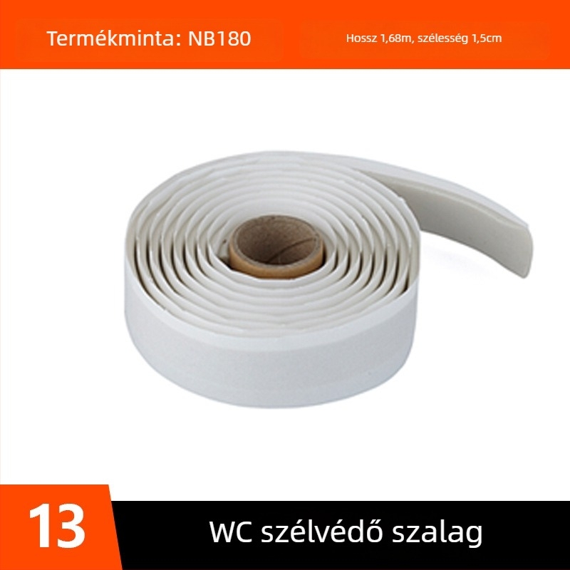 ABS anyagú WC-flan tömítőgyűrű, szagtalanító, univerzálisan vastított, WC-hez
