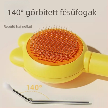 Macska és kutya szőr eltávolító fésű, Simple Image márka, PP anyag, 65988JX modell, univerzális használat