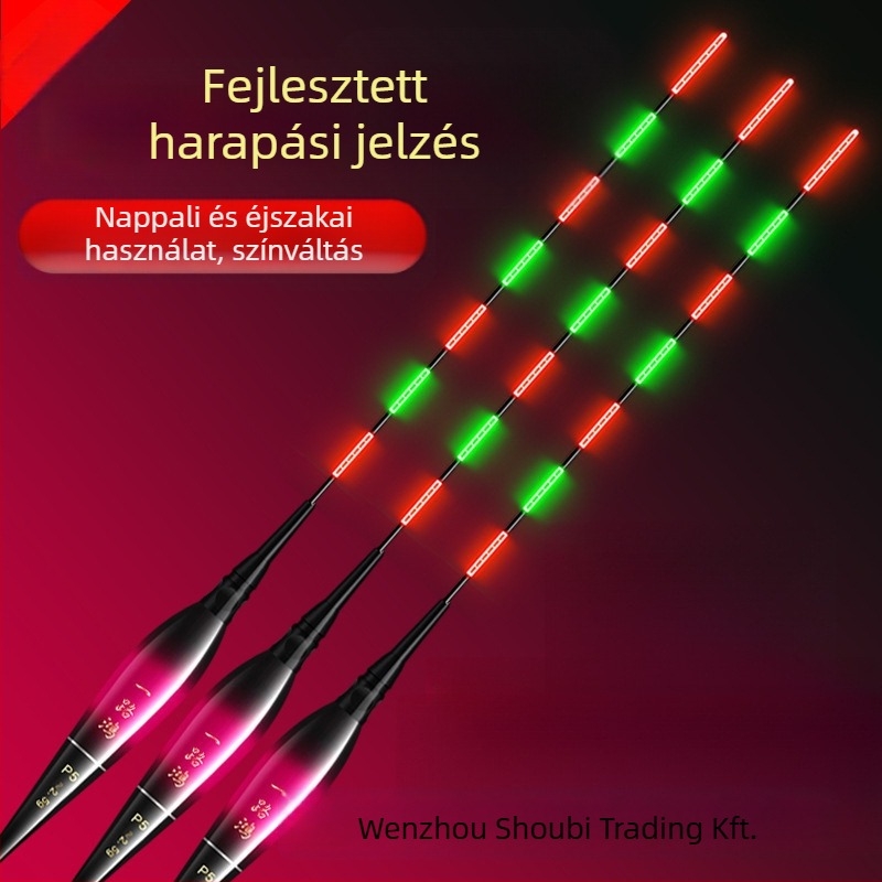 Elektronikus úszó éjjellátó világítással, nagy érzékenység, ultra-fényes, nappali és éjszakai használatra