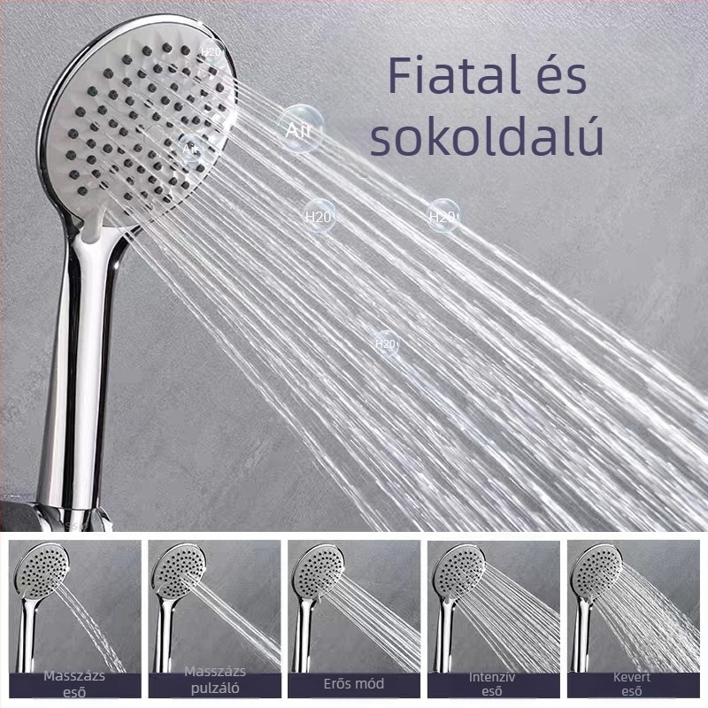 Zuhanyzóemelő rúd; rozsdamentes acél, krómozott felület, minimalist stílus