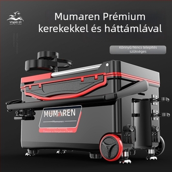 Wrangler horgászdoboz, teljes készlet, kapacitás 25–32 L, könnyű, műanyag, szigetelt