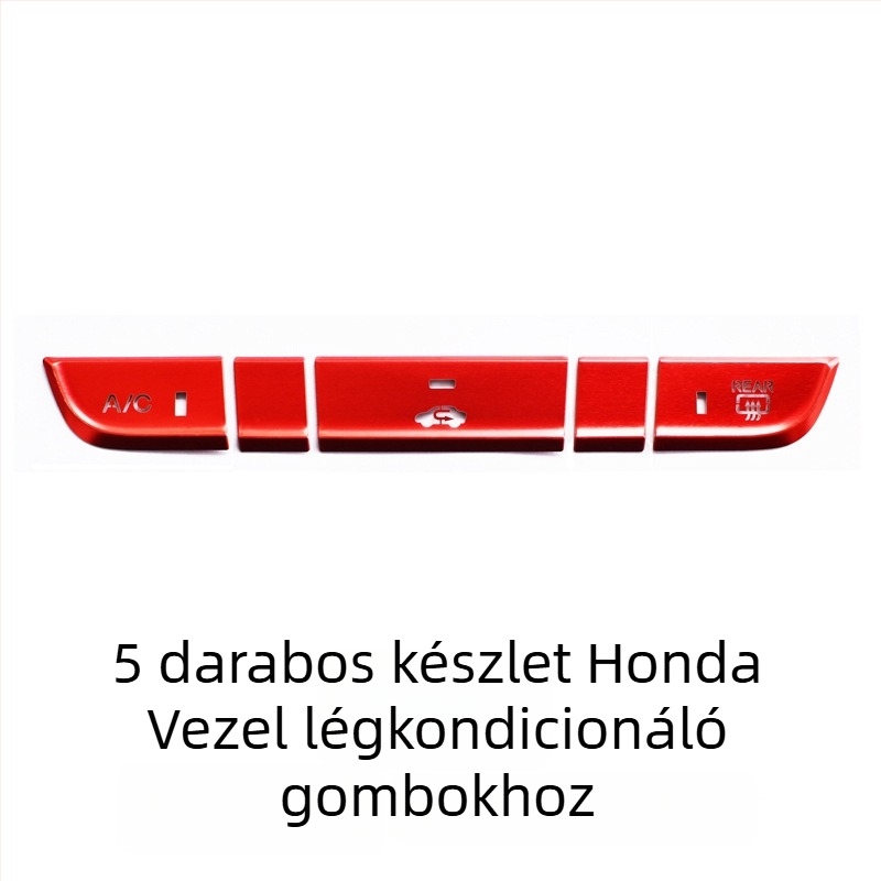 Honda Binzhi XRV elektromos kézifék gombjához készült alumínium ötvözetű védőfedél – testreszabható kivitel, logó nélkül