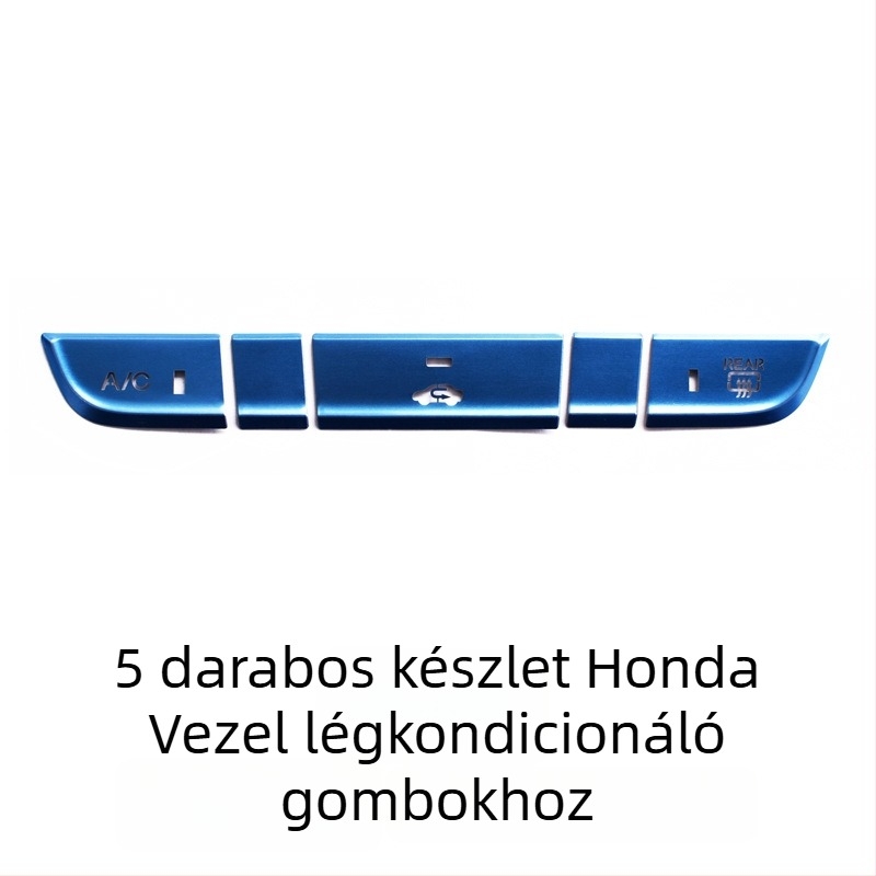 Honda Binzhi XRV elektromos kézifék gombjához készült alumínium ötvözetű védőfedél – testreszabható kivitel, logó nélkül
