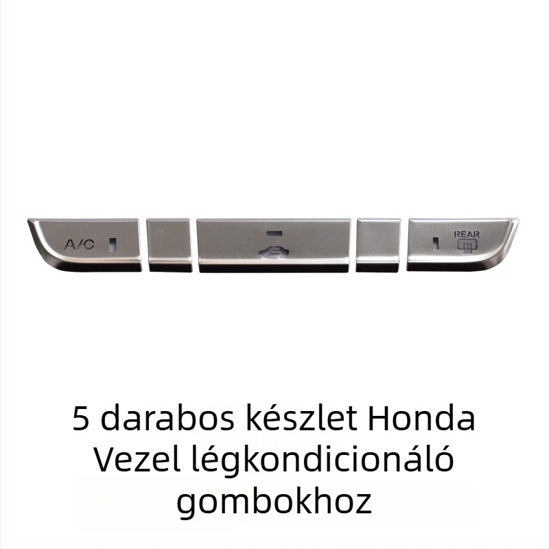 Honda Binzhi XRV elektromos kézifék gombjához készült alumínium ötvözetű védőfedél – testreszabható kivitel, logó nélkül