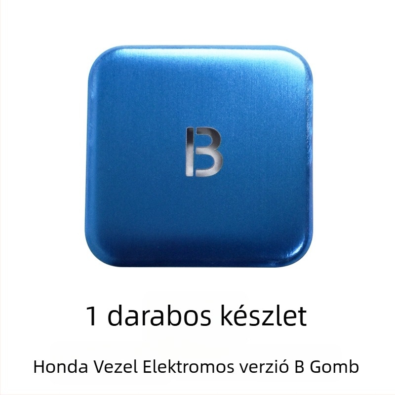 Honda Binzhi XRV elektromos kézifék gombjához készült alumínium ötvözetű védőfedél – testreszabható kivitel, logó nélkül