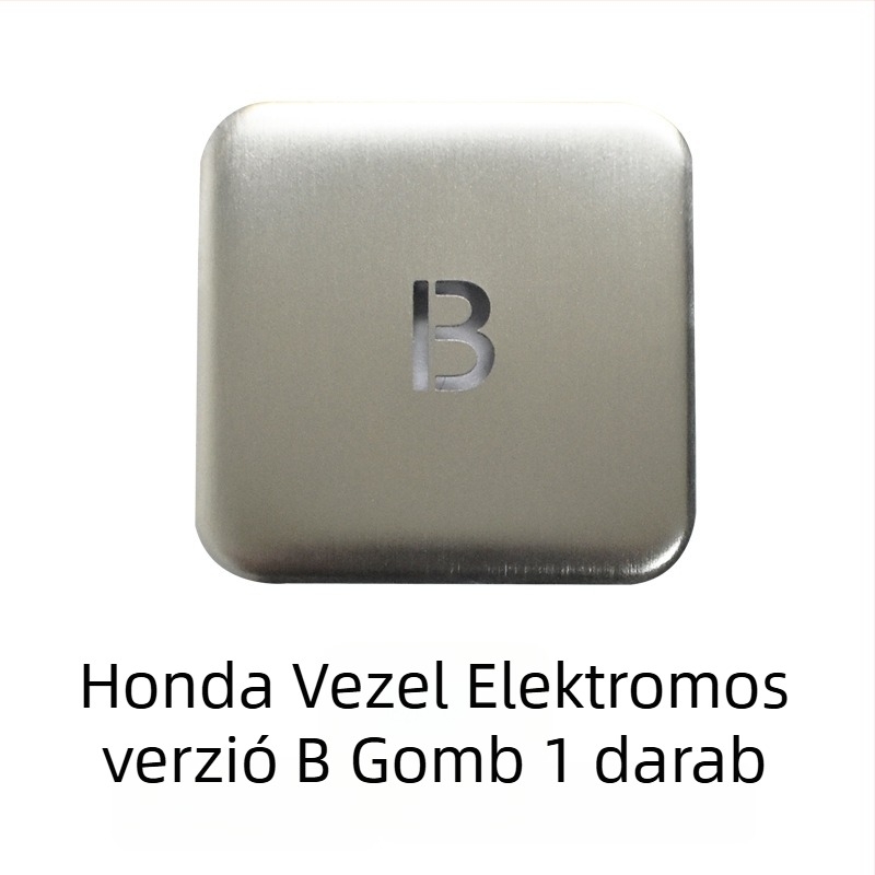 Honda Binzhi XRV elektromos kézifék gombjához készült alumínium ötvözetű védőfedél – testreszabható kivitel, logó nélkül