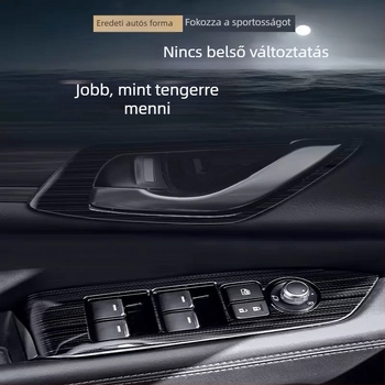 Mazda CX-5 rozsdamentes acél belső díszítő készlet (2. generáció, új CX-5) - teljes készlet