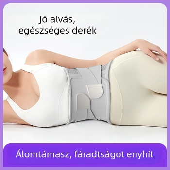 Lumbális támasztó öv, állítható, lélegző latex, uniszex, deréktáji stabilizálás és védelem