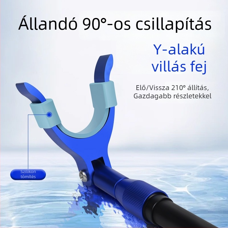 Horgászbot tartó – univerzális, alumíniumötvözet, hátsó szerelés