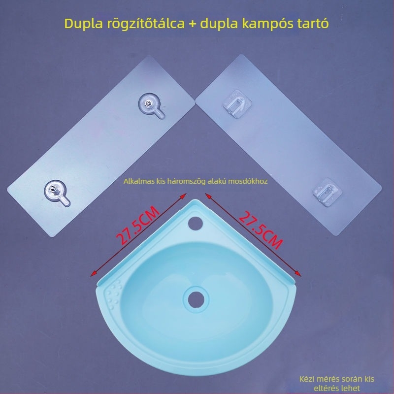 Ragasztócsatt dupla urnához – Akril, Ragasztó zár, Márka: Double Urn, Sima falra történő szerelés, Modern stílus
