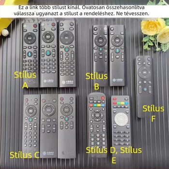 Set-top boxhoz tartozó távirányító védőtok, átlátszó szilikon, vízálló, porálló, ütésálló