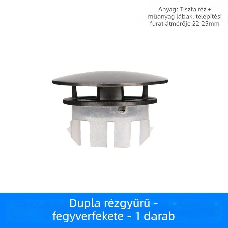 Túlfolyó dekoratív fedél mosdókagylóhoz, sárgaréz, modern minimalista stílus, márka Xiongpin (Anyag: sárgaréz; Stílus: modern minimál; Kategória: túlfolyó dekoratív fedél)