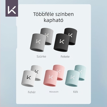 Keep sportcsuklópánt, lélegző és vékony, izzadságelnyelő, kosárlabda és tollaslabdához, uniszex