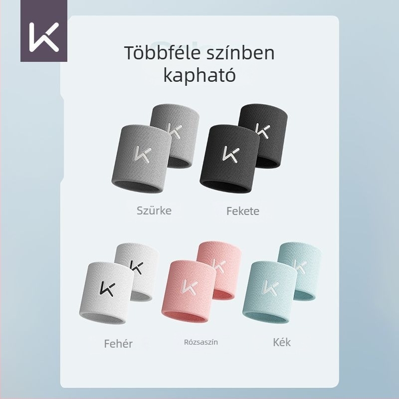 Keep sportcsuklópánt, lélegző és vékony, izzadságelnyelő, kosárlabda és tollaslabdához, uniszex