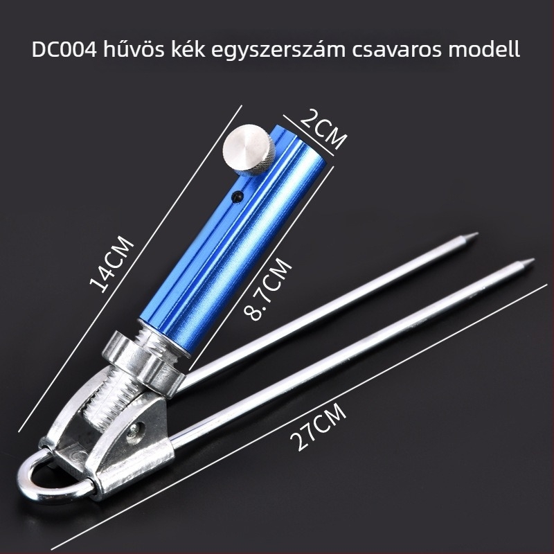 Chaoyu horgászbot tartó talajcsatlakozós csatlakozóval, többirányú forgatás, összecsukható, fém konstrukció, modell Dd64495