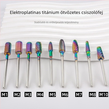 Wolframacél csiszolófej manikűrhöz - 6 g nettó tömeg