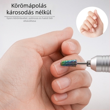 Wolframacél csiszolófej manikűrhöz - 6 g nettó tömeg