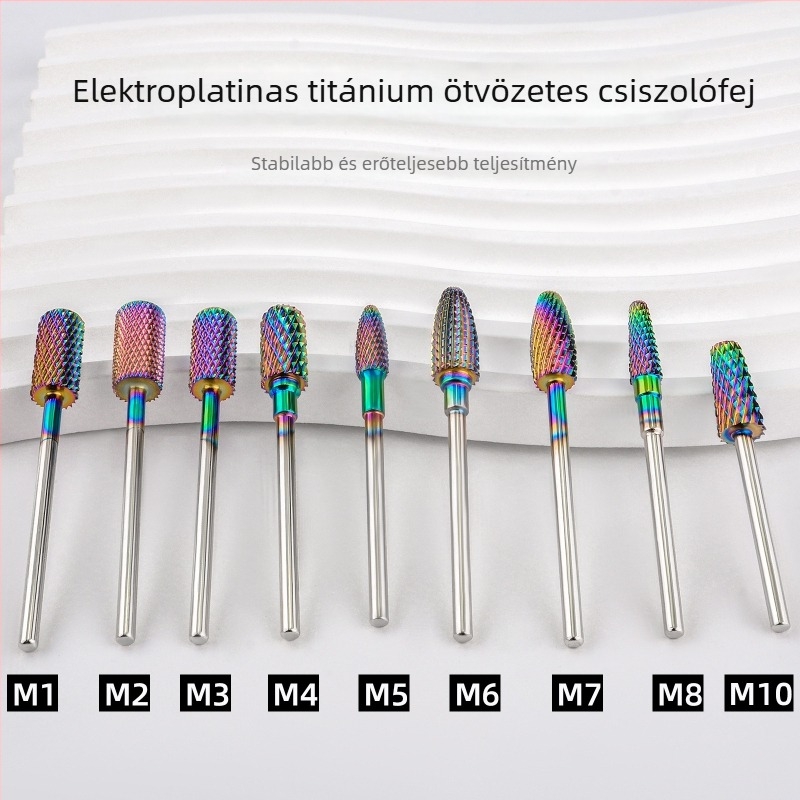 Wolframacél csiszolófej manikűrhöz - 6 g nettó tömeg