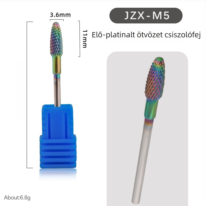 Wolframacél csiszolófej manikűrhöz - 6 g nettó tömeg