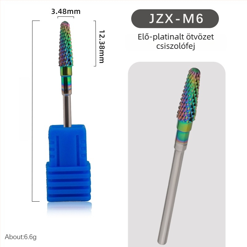 Wolframacél csiszolófej manikűrhöz - 6 g nettó tömeg