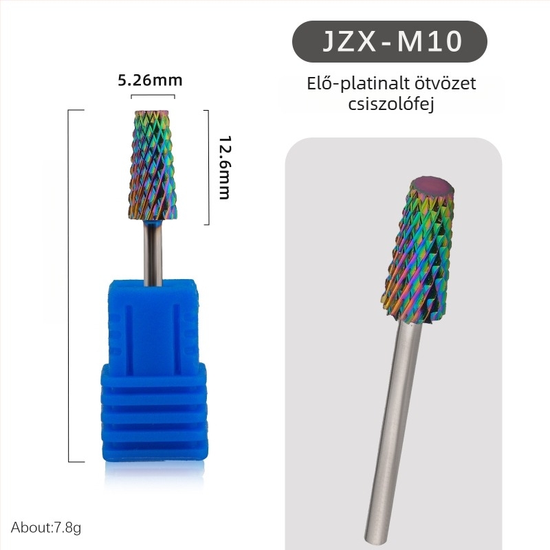 Wolframacél csiszolófej manikűrhöz - 6 g nettó tömeg