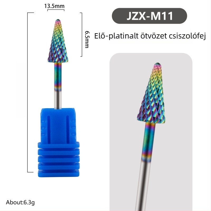 Wolframacél csiszolófej manikűrhöz - 6 g nettó tömeg