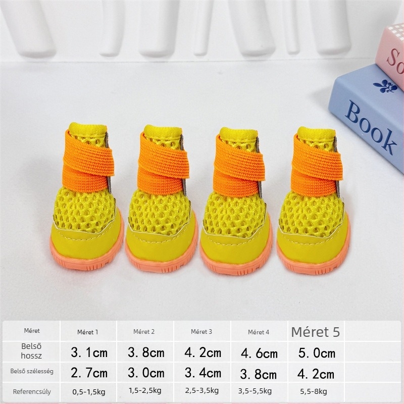 Kutyacipő: csúszásmentes, kopásálló, dekoratív ( gumi; INS stílus )