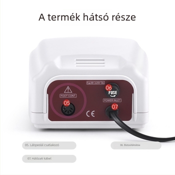 STRONG köröm polírozó gép, modell 207+108E, termékkód 207+108E