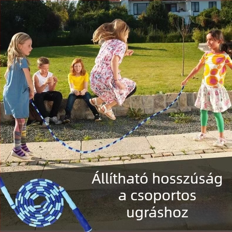 Hurricane PVC bambusz hosszú kötél csoportos ugráláshoz