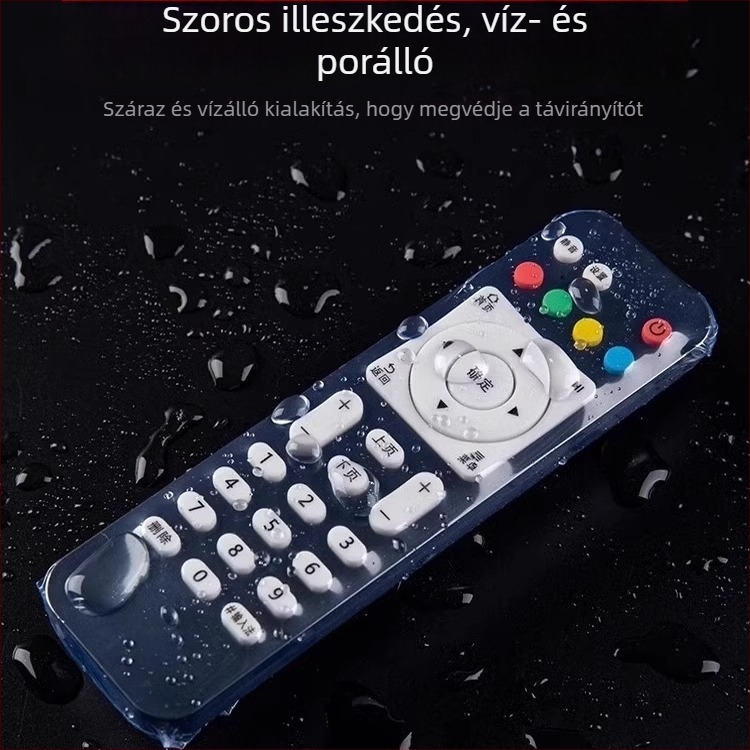Univerzális távirányító védőhüvely, PVC anyag, fő szövet-összetétel: POF 50%, modern minimalist stílus