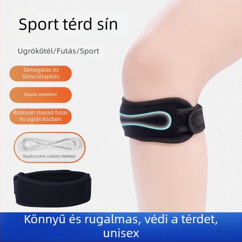 Hegymászás és kerékpározás – könnyű, lélegző térdvédő; Anyag: poliészter rost; Védelmi terület: térd; Alkalmazható sportok: hegymászás; Súly: kevesebb mint 100 g