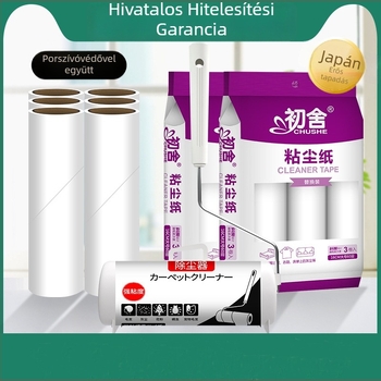 Ragasztó görgő a szőrök eltávolításához papírtapaszokkal | Márka First House | Megjelenés: tavasz 2022 | Stílus: modern, egyszerű | Kategória: Ragadós görgő és szőr eltávolítása