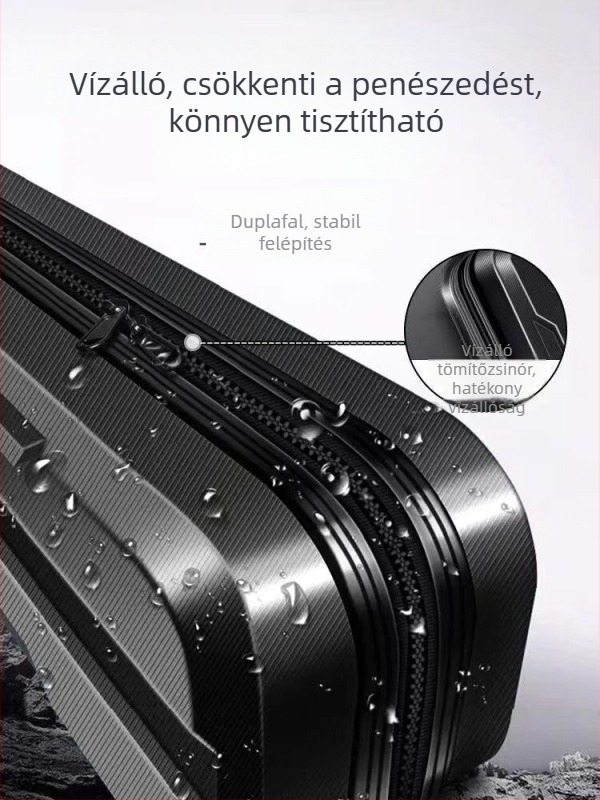 Új merev héjú horgászbot táska, téglalap alakú vízálló tároló doboz