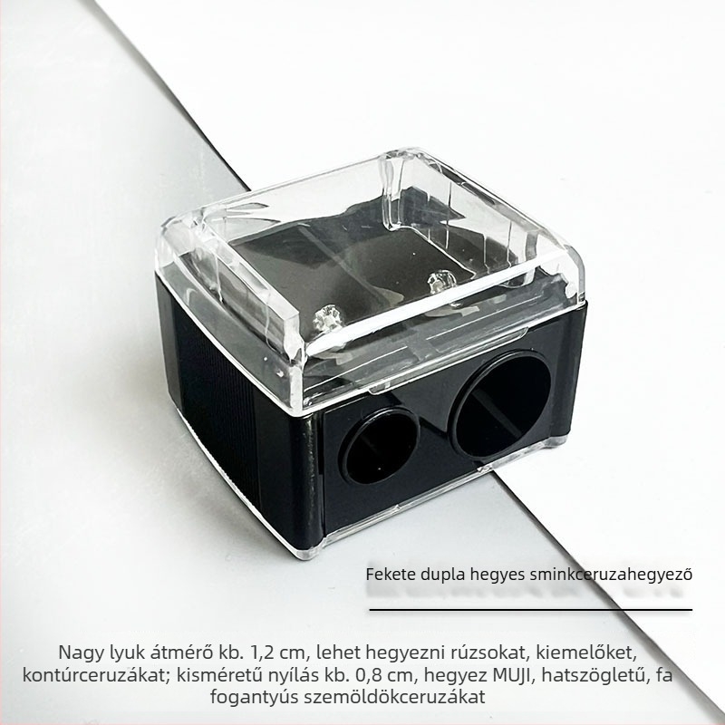Többfunkciós sminkeszköz szemceruza, szájkontúr ceruza és szemöldök ceruza számára, ceruzahegyezővel és trimming eszközzel