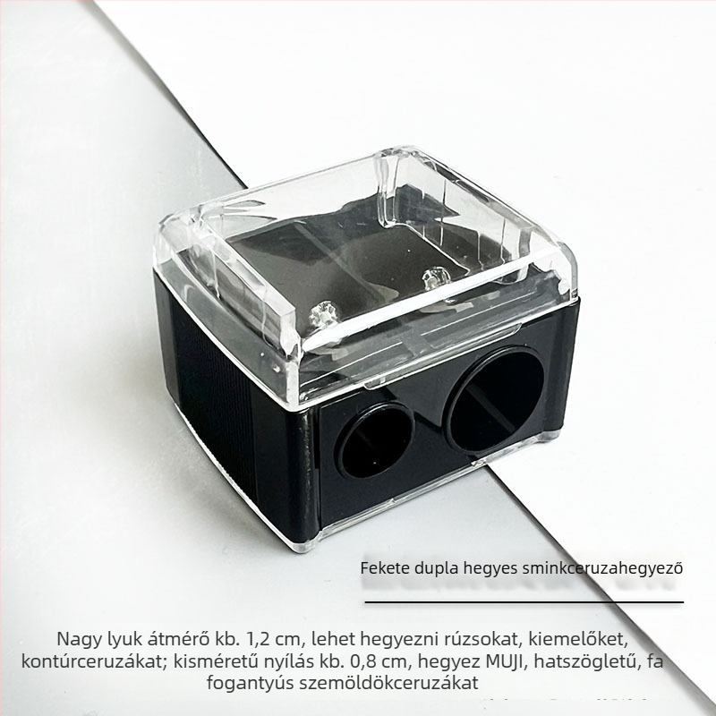 Többfunkciós sminkeszköz szemceruza, szájkontúr ceruza és szemöldök ceruza számára, ceruzahegyezővel és trimming eszközzel