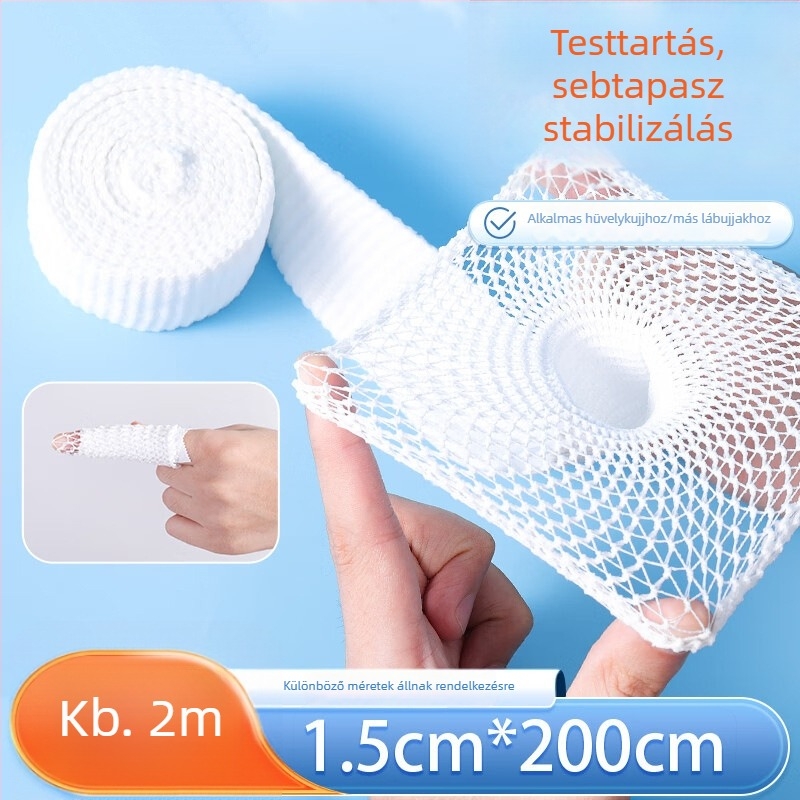 Yilunte légáteresztő hálószövésű elasztikus csőbandázs fejre, karra és ujjakra; kosárlabdához, futáshoz és fitneszhez.