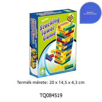 Családi asztali játék: puzzle, interaktív; műanyagból; 4-14 éveseknek; származás Shantou, Guangdong