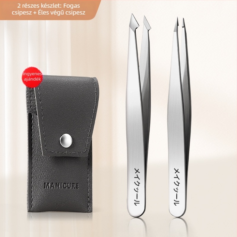 Szemöldök clip-készlet — rozsdamentes acél eszközök, Yangjiang eredet, márka Create a Carpentry Room, magáncímke elérhető